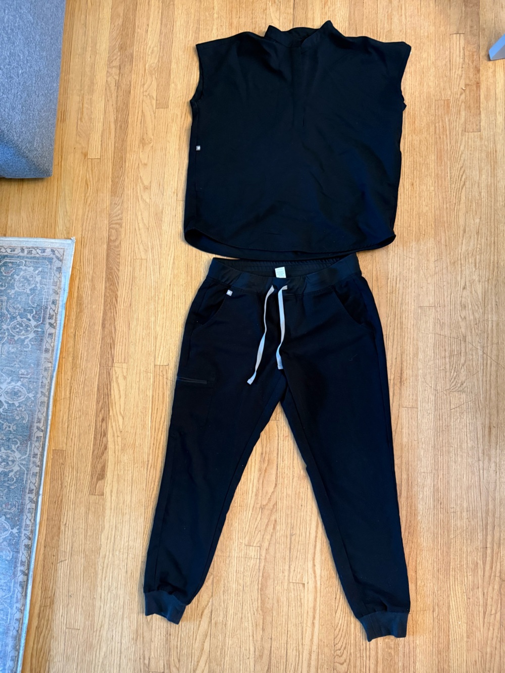 Figs Black Set S/M